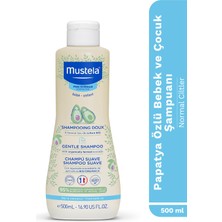Mustela %95 Doğal Içerikli Papatya Özlü Göz Yakmayan Kolay Tarama Bebek ve Çocuk Şampuanı 500 ml