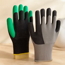Str Store Irtıklı Işçi Eldiveni Xl (Siyah/yeşil/antrasit) ( 1 Adet)