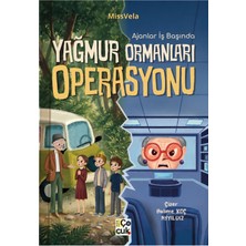 Mor Elma Yayıncılık Ajanlar Iş Başında: Yağmur Ormanları Operasyonu, Missvela - Yarışma Kitabı