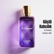 Monsechia Kadın Parfüm - Extravagant Pour Femme EDP 50ml Kalıcı Vanilyalı Aromatik Koku