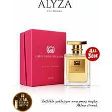 Giovanni William | Alyza Kalıcı Kadın Parfum | My Way | Beyaz Çiçek & Zarif Feminen | Günlük ve Özel Gün