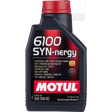 Motul Syn-Nergy 5W-40 6100 1 L Motor Yağı