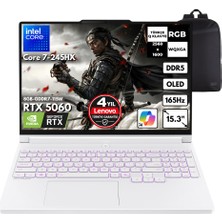 Lenovo Legion 5 15IAX11 Core 7-245HX 40-Gbddr5 2 Tbssd RTX5060 (8GB-GDDR7-115W) 15.3" Wqxga OLED 165Hz Windows 10 Pro + Hmf Sırt Çantası 83VK005NTRHMF44