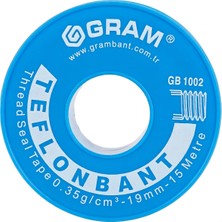 Gram Jumbo Su Tesisatı Sızdırmazlık Bandı /19mm x 20 micron kalınlık 15 mt