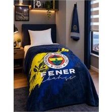 Taç Yeni Sezon Lisanslı Fenerbahçe Fanatik Battaniye
