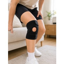 Str Store Patella Destekli Kısa Dizlik Ayarlanabilir Bantlı Diz Koruyucu Destek