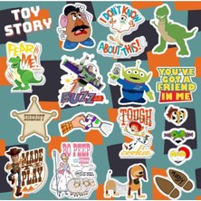 Str Store Toy Story Sticker Seti-1 | Laptop Notebook Telefon Etiket