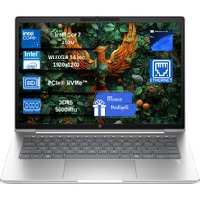 Hp Probook 4 G1I 32GB Ddr5 512GB SSD Intel Core™ 7 150U 14" Wuxga (1920 x 1200) IPS 300 Nits WIN11PRO Taşınabilir Bilgisayar CA6T9ATWEX03