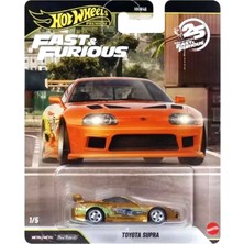 Hot Wheels Premium Fast & Furious 25. Yıl Toyota Supra Gold 1/5 HNW46 Chase