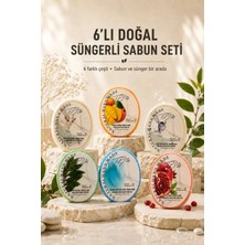 Ademoğlu 6’lı Doğal Süngerli Sabun Seti