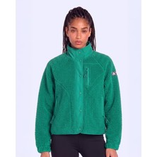 Kappa Authentic Crete 2 Kadın Yeşil Regular Sherpa Mont