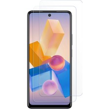 Caseonn Infinix Hot 40 Pro Esnek Ultra Ince Nano Cam Ekran Koruyucu Şeffaf (2 Adet)