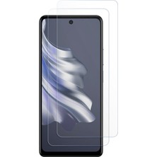 Caseonn Tecno Spark 20 Pro Esnek Ultra Ince Nano Cam Ekran Koruyucu Şeffaf (2 Adet)
