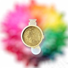 Str Store Reçine 10ML Mini Sedef Toz Varak Pigment Boya, Varak Toz Altın, Mum Boyası,beton Boyası