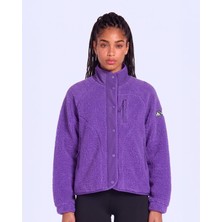 Kappa Authentic Crete 2 Kadın Mor Regular Sherpa Mont