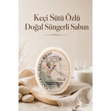 Ademoğlu Keçi Sütü Özlü Doğal Süngerli Sabun – Sabun ve Sünger Bir Arada