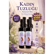 Ademoğlu Kadın Tuzluğu Berberin Şurubu Doğal Fermatasyon 4 Lü Set 250X4 ml