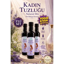 Ademoğlu Kadın Tuzluğu Berberin Şurubu Doğal Fermatasyon 3 Lü Set 250X3 ml