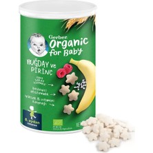Str Store Organik Pirinçli, Buğdaylı, Muzlu ve Ahududulu Bebek Atıştırmalığı 35 G