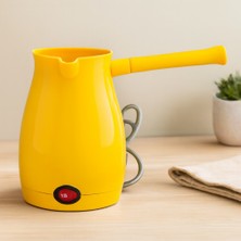 Str Store Elektrikli Türk Kahvesi Cezvesi 0.4l 1000W Çift Ağız - Sarı