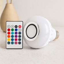 Str Store Kumandalı Rgb LED Ampul Bluetooth Hoparlör 7W/3W
