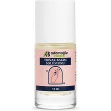 Ademoğlu E Vitaminli Tırnak Bakım Solüsyonu 12 ml | Tırnak Güçlendirici & Nemlendirici