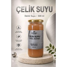 Ademoğlu Çelik Suyu – Demir Suyu 500 ml Cam Şişe | D3 Vitamini, Çinko ve Propolis Ilavesi