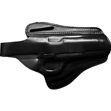 Rigor Universe Tokarev Tt-33 Uyumlu Deri Pancake Owb Tabanca Kılıfı Siyah Sağ El