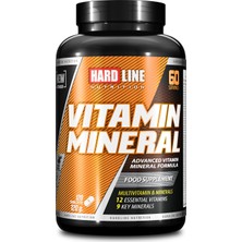 Hardline Nutrition Vitamin Mineral 120 Kapsül