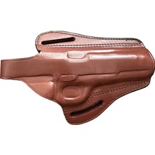 Rigor Universe Tokarev Tt-33 Uyumlu Deri Pancake Owb Tabanca Kılıfı Kahverengi Sağ El