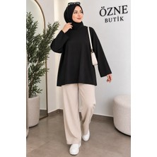 Özne Butik Oversize Uzun Kollu Tunik