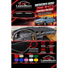 Lee Willson Mercedes Benz W123 (1976-1984) Ön Örtüsü Göğüs Panel Torpido Koruma Koruyucu Kılıfı Halısı Yedek