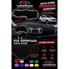 Lee Willson Kia Sportage (2010-2016) Torpido Koruması Koruyucu Halısı Kaplama Ön Göğuş