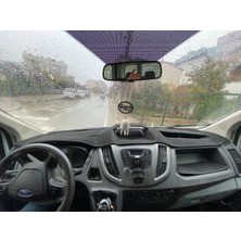 Lee Willson 2015+ Modellerine Uygun Ford Transit Custom Torpido Koruma Halısı Kenar Renk Siyah