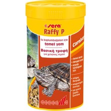 Sera Raffy P 250 Ml (50Gr) Temel Yem Su Kaplumbağaları İçin Yüksek Kalite Beslenme