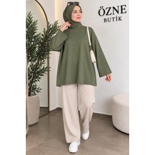 Özne Butik Oversize Uzun Kollu Tunik