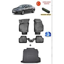 Ahlparts Opel Astra H 2004-2013 Yılları Arası Uyumlu 3D Havuzlu Paspas ve Bagaj Havuzu Seti Asma Koku ve Numaratör Hediyeli