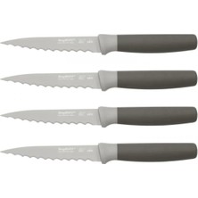 Berghoff Leo 18/10 Paslanmaz Çelik 4 Parça Biftek Bıçak Seti
