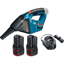 Bosch Gas 12V Çift Akülü Süpürge 2.0 Ah x 2