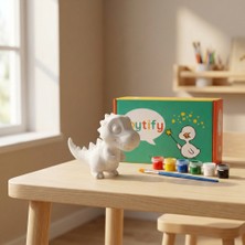 Toytify Dinozor Figür Boyama Seti – Boya ve Fırça Dahil