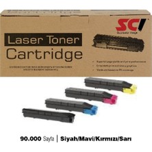 Scı TK8505 Muadil Toner Seti 4 Renk 90000 Sayfa Kyocera Taskalfa 4550CI 5550CI 4551CI 5551CI Uyumlu
