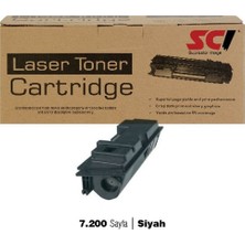 Scı TK130 Muadil Toner Kartuşu Siyah 7200 Sayfa Kyocera FS-1030MFP 1130MF 1030MFP Dp Ecosys Uyumlu