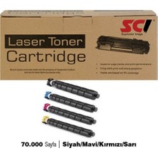 Scı TK8335 Muadil Toner Seti 4 Renk 70000 Sayfa Kyocera Taskalfa 3252CI 3253CI Uyumlu
