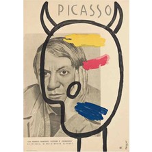 Taranist Poster Picasso Stil Çizim Sanatsal Portre Poster