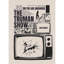 Taranist Poster - The Truman Show Tv - Retro Film Posteri