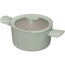 Berghoff Balance Sage Yapışmaz Seramik Kapaklı Güveç 20 cm