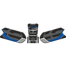 Gogo Premium Bmw Gs R 1250 2013 - 2024 Uyumlu Tank Pad Set 003