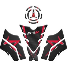 Gogo Premium Rks Srk 125 S 2024 - 2025 Uyumlu Tank Pad Set 002