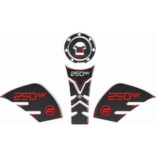 Gogo Premium Cf Moto 250 Nk 2018 - 2022 Uyumlu Tank Pad Set 003