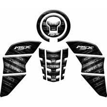 Gogo Premium Honda Msx 2014 - 2022 Uyumlu Tank Pad Set 003